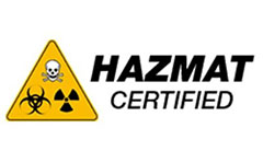 Hazmat Certified Logo